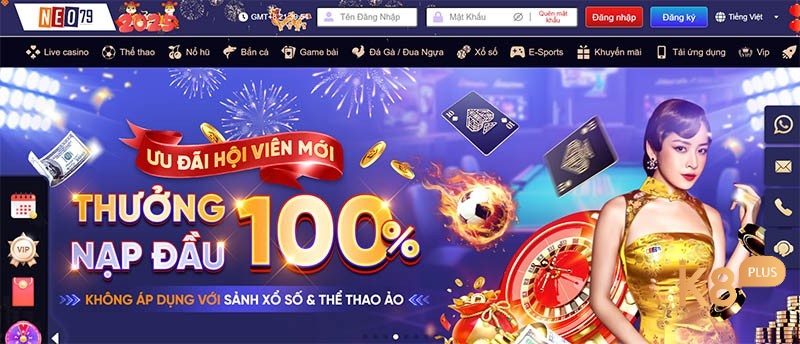 Neo79 cung cấp đa dạng nhiều trò chơi cá cược hấp dẫn hàng đầu hiện nay