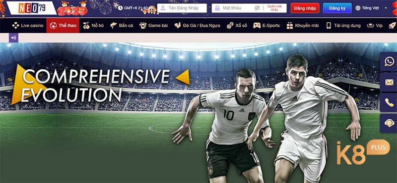 Nhà cái cung cấp nhiều kèo cược thể thao đa dạng với tỷ lệ vô cùng hấp dẫn