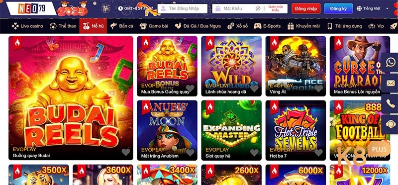 Các game nổ hũ trên nhà cái đa dạng với nhiều chủ đề khác nhau