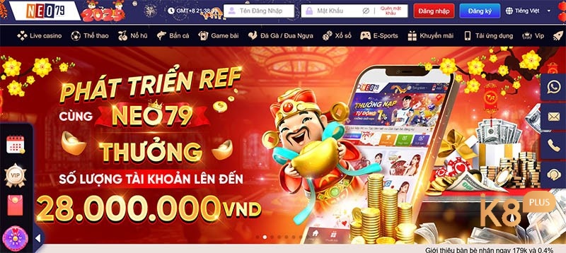 Neo79 là một thương hiệu cá cược uy tín hàng đầu hiện nay