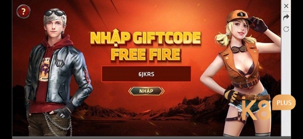 Nhập code Free Fire để nhận quà