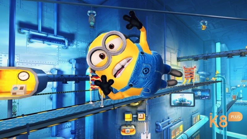Game Minion Rush sở hữu đồ họa 3D hoạt hình rất dễ thương