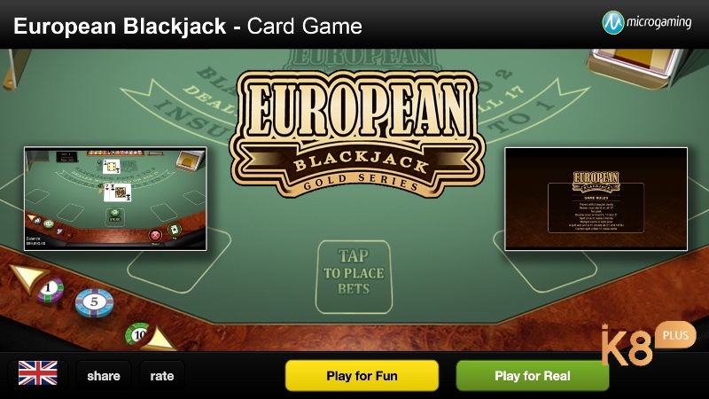 European Blackjack là biến thể phổ biến nhất trên thế giới, mỗi biến thể sẽ có quy tắc luật chơi riêng.