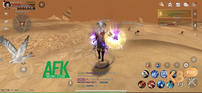 Giao diện game silkroad online nổi bật với hệ thống gameplay độc đáo