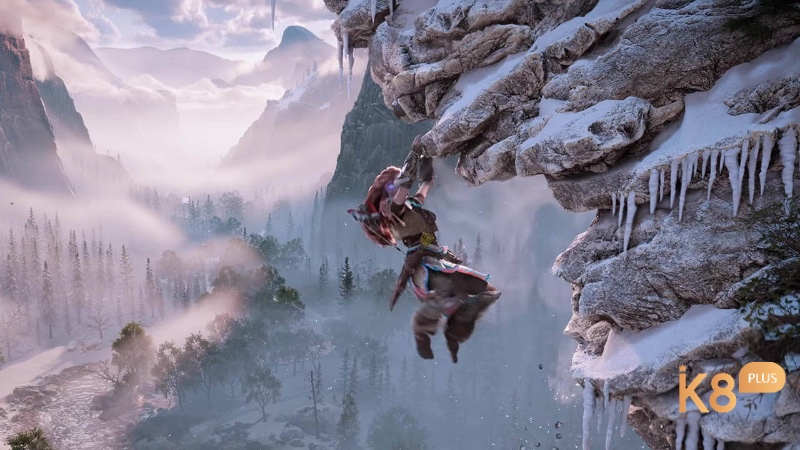Thế giới trong Horizon Zero Dawn rộng lớn với nhiều khu vực độc đáo để người chơi khám phá.