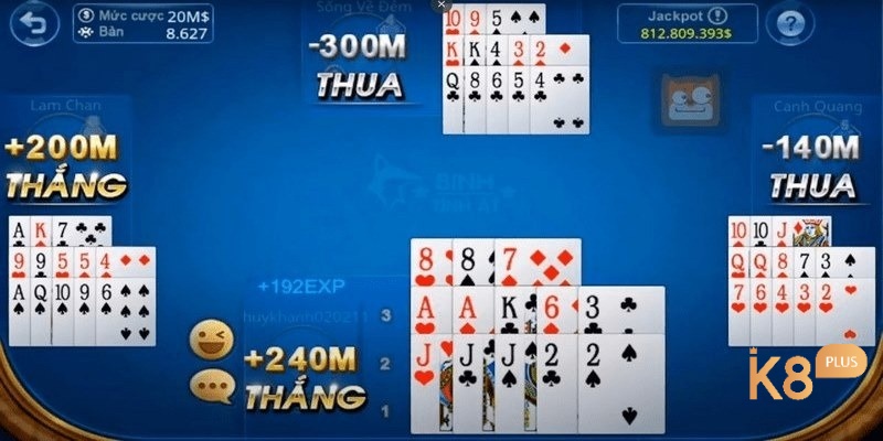 Cách phân định thắng thua trong 1 ván mậu binh