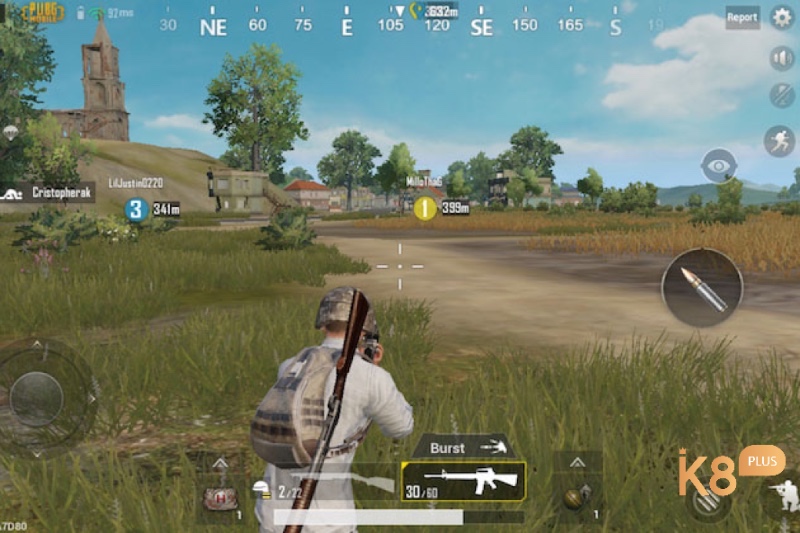 PUBG Mobile – cuộc chiến sinh tồn 100 người với đồ họa đẹp và lối chơi kịch tính.