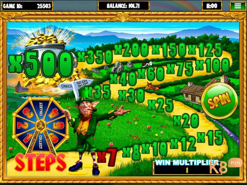 Wishing well và pots of gold - Hai tính năng đặc trưng của Rainbow Riches: chọn giếng ước hay nồi vàng để nhận thưởng bất ngờ