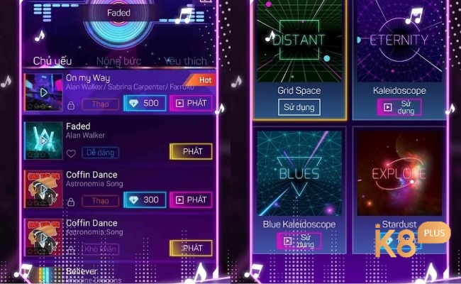 Smash Colors 3D chơi nhạc đa thể loại, cực cuốn