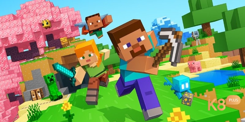 Game là thế giới khối vuông đầy sáng tạo và tự do