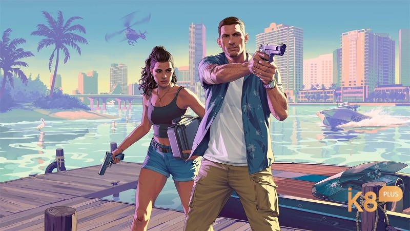 GTA 6 lần đầu có nữ chính, kết hợp cùng nam thành bộ đôi tội phạm