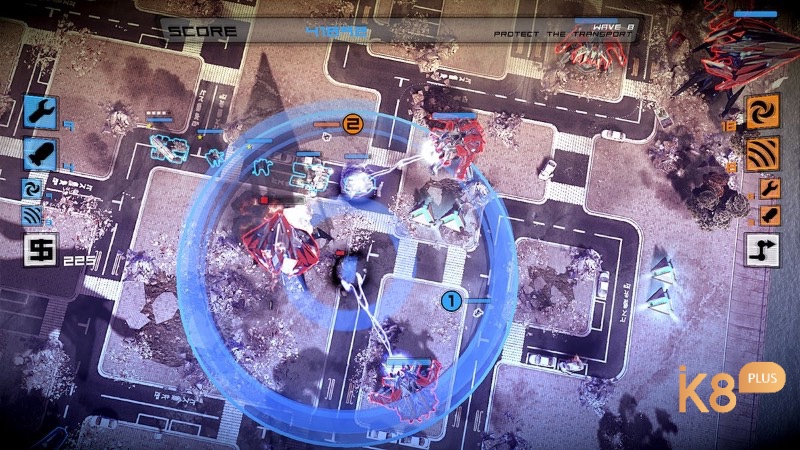 Game thủ thành biến thể tấn công cho phép người chơi điều khiển quân lính để phá hủy hệ thống phòng thủ đối phương, tiêu biểu như Anomaly: Warzone Earth