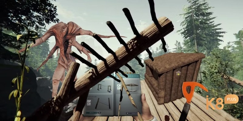 Gameplay The Forest vừa kết hợp yếu tố phiêu lưu vừa đầy thử thách sinh tồn