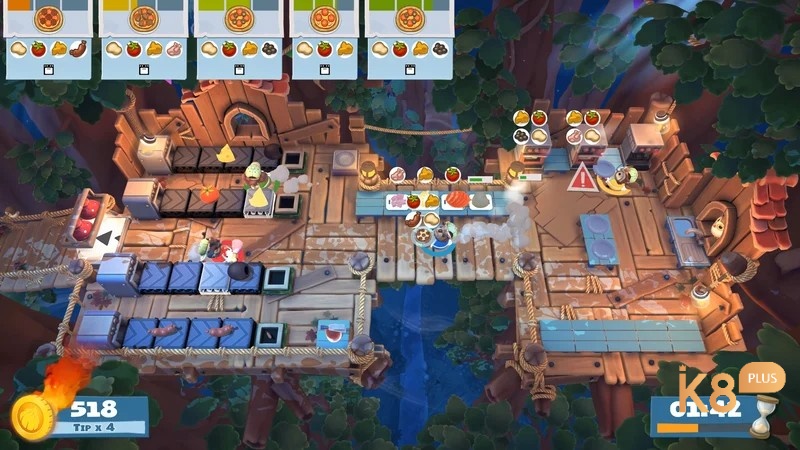 Overcooked! 2 mang lại trải nghiệm đồng đội đầy vui nhộn và kịch tính