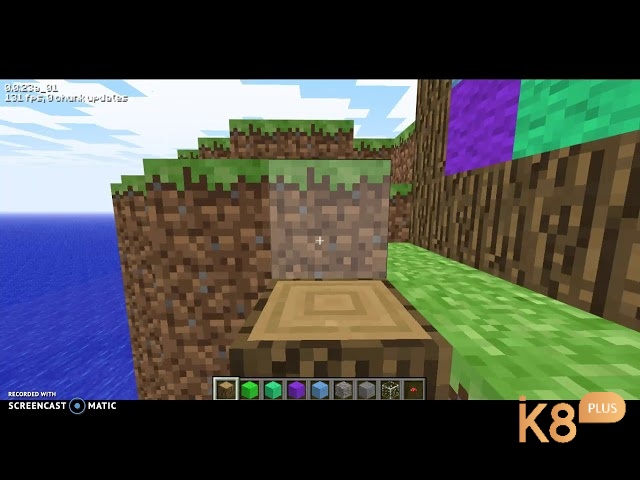 Minecraft Classic được yêu thích bởi tính sáng tạo vô tận và lối chơi tự do
