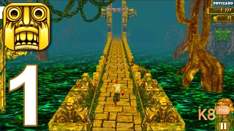 Temple Run hấp dẫn bởi nhịp chơi nhanh và không khí phiêu lưu cổ điển
