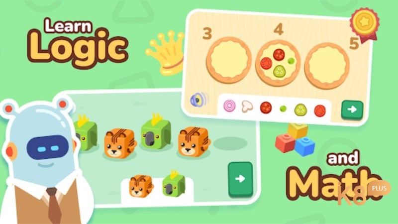 Game trí tuệ với đồ họa và nội dung phù hợp lứa tuổi trẻ em